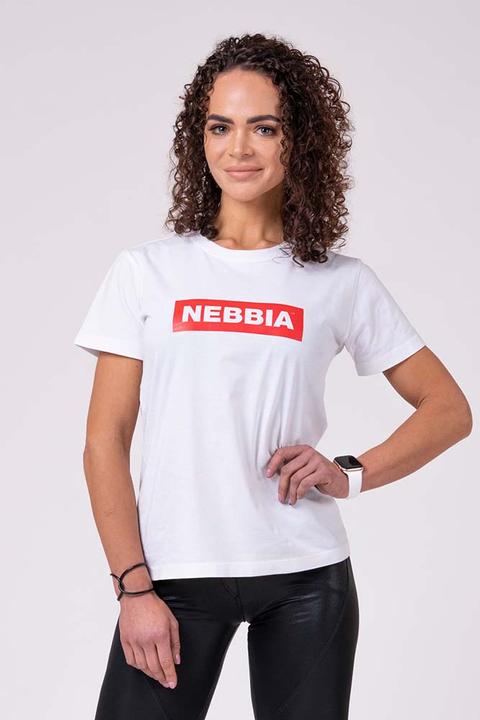 Actual product image Nebbia Women's Basic T-Shirt 592 White (M)