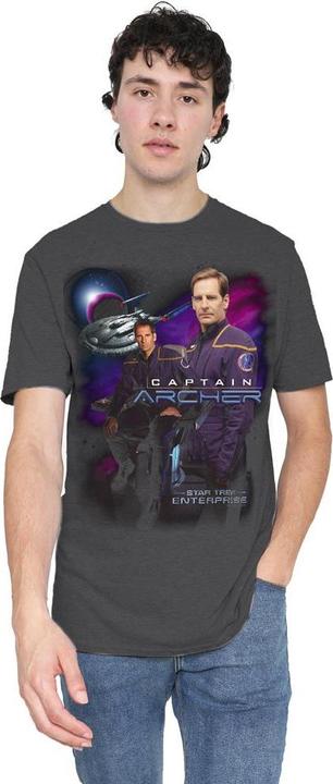 Actual product image Unisex Adult Captain Archer T-Shirt (3XL)