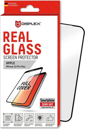 Image du produit Displex Real Glass, Full Cover Panzerglas (1 pièce(s), Apple iPhone 12 Pro Max)