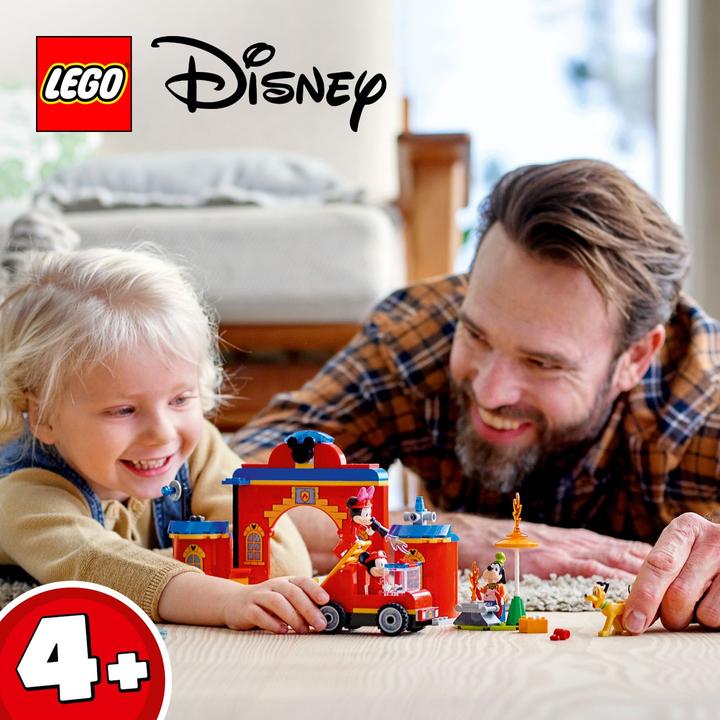 Immagine prodotto LEGO La stazione dei pompieri e il camion dei pompieri di Topolino (10776, LEGO Disney)