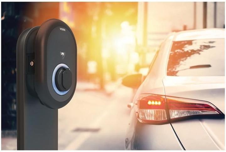 Actual product image Vestel EVC04-AC11 (Type 2, 11 kW, 16 A, Hard wired)