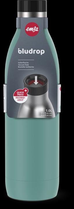 Produktbild Emsa Trinkflasche Bludrop 1l petrol (1 l)