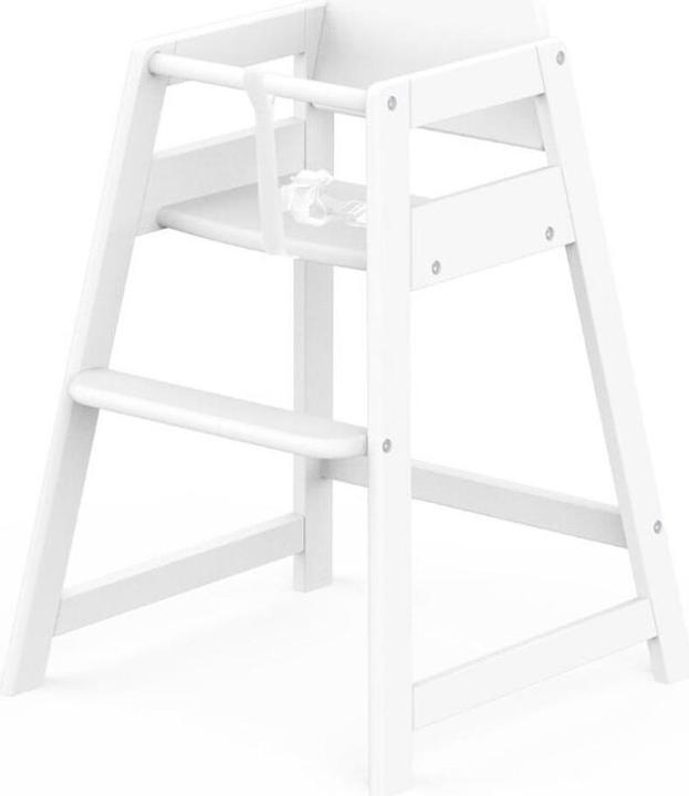 Immagine prodotto Geuther Holz Hochstuhl Emma, ​​Kindersitz - Baby -Essstuhl am Tisch - 3 -point -Gürtel - Hochbabystu (Seggiolone booster)