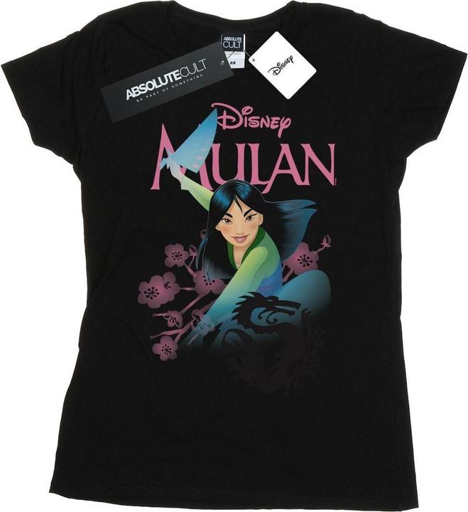 Actual product image Disney Womens/Ladies Mulan My Own Hero Cotton T-Shirt (XL)