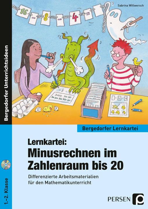 Produktbild Lernkartei: Minusrechnen im Zahlenraum bis 20 (Deutsch, Sabrina Willwersch, 2017)
