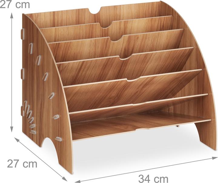Actual product image Relaxdays Document storage (A4)