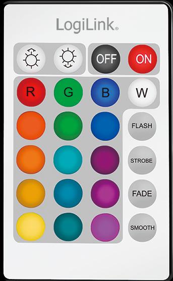 Produktbild LogiLink LED-Band (RGB, 300 cm, Indoor)