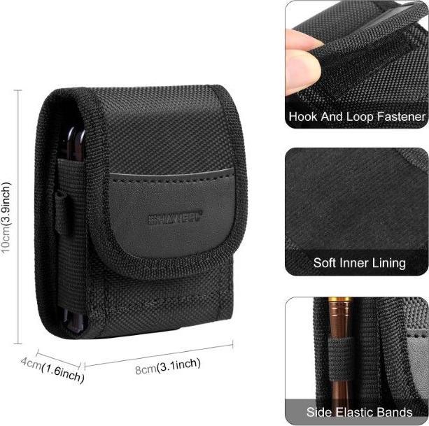 Produktbild Haweel Gürtelclip Tragtasche für faltbare Flip Smartphones