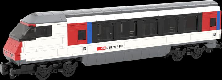 Produktbild Mobabricks SBB InterCity Ergänzungsset (LEGO City kompatibel)