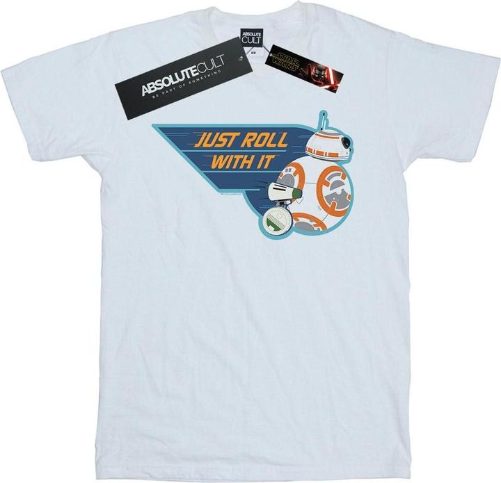 Star Wars DO & BB8 Just Roll With It TShirt Jungen