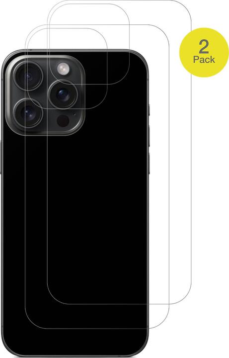 Produktbild Dipos Full Cover Schutzfolie Matt (1 Stück, Apple iPhone 15 Pro Max)