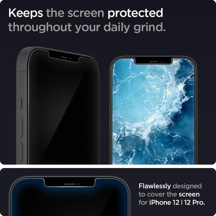 Produktbild Spigen tR EZ Fit (2 Stück, Apple iPhone 12, Apple iPhone 12 Pro)