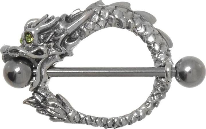Produktbild Bijouteria Brustpiercing (Kristall, Silber 925, Chirurgenstahl 316L)