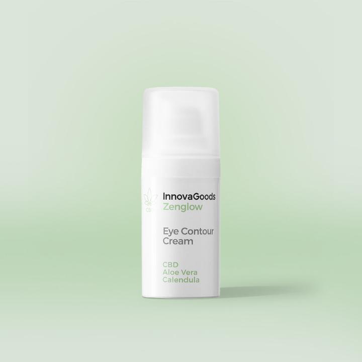 Immagine prodotto InnovaGoods Contorno occhi CBD Zenglow 15 ml (Crema, 15 ml, Giorno + Notte)