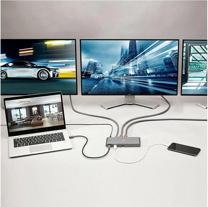 Produktbild Lindy USB 3.2 Typ C Laptop Docking Station (USB-C, 3 Ports)