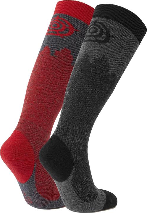 Actual product image TOG24 Mens Aprica Ski Socks (Pack of 2) (43 - 45.5)