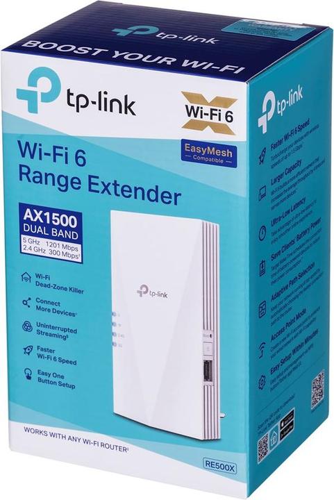Image du produit TP-Link RE500X (1200 Mbit/s, 1200 Mbit/s)