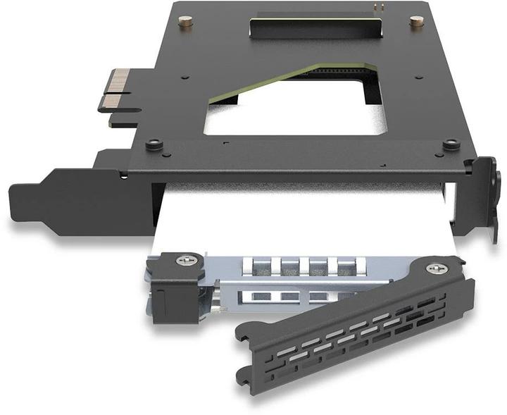 Actual product image Icydock ICY DOCK removable frame U.2/U.3 NVMe SSD f. PCIe slot