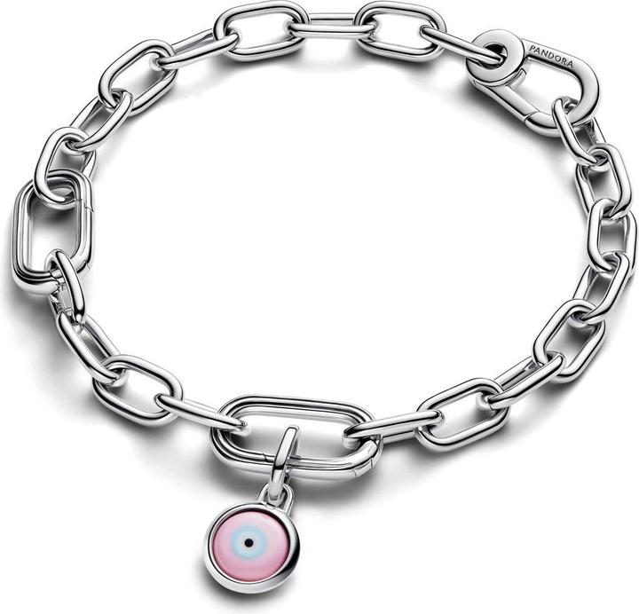 Produktbild Pandora Engravable Evil Eye Murano Glass Mini Dangle Charm (Silber 925, Murano Glas)