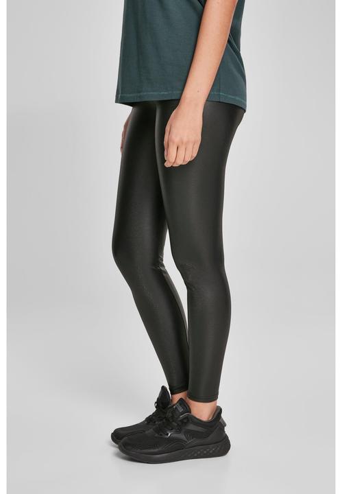 Actual product image Urban Classics Ladies Faux Leather High Waist Leggings 2-Pack (4XL)