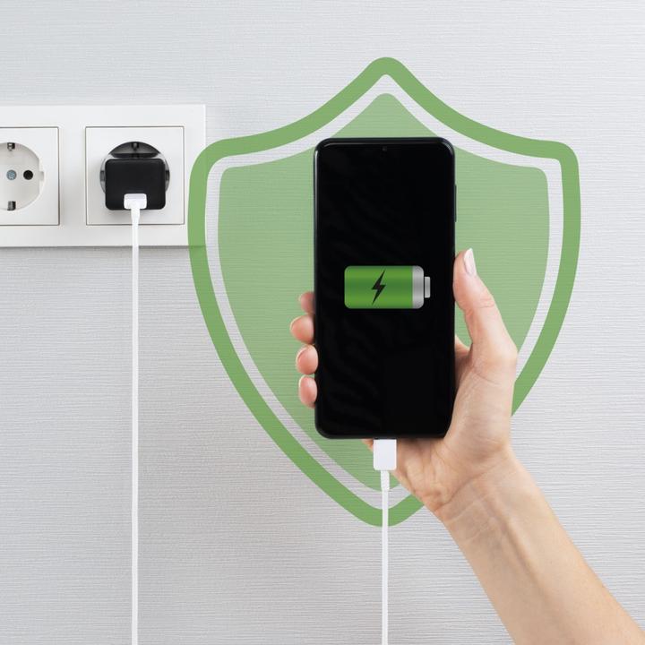 Produktbild Hama Schnellladegerät, USB-C, PD/Qualcomm®, Mini-Ladegerät, 25 W, Schwarz (25 W)