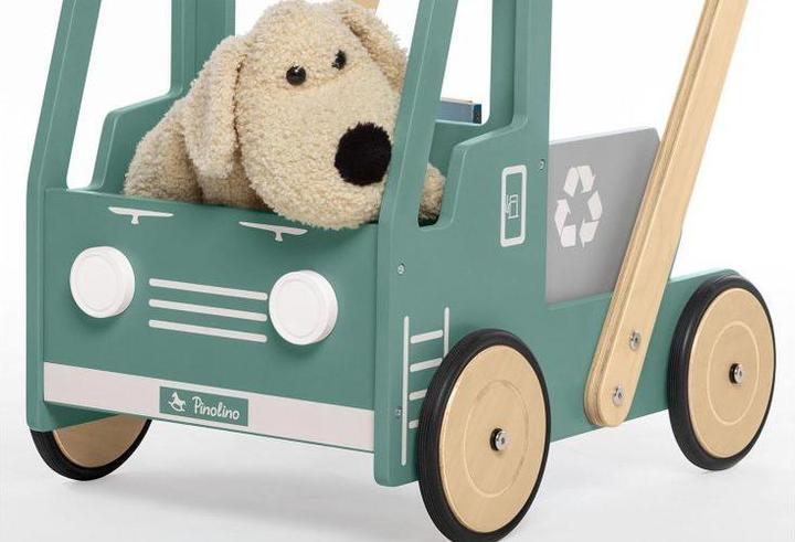 Actual product image Pinolino Baby walker "Dump truck Fred", green