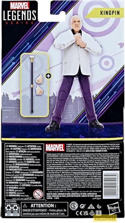 Image du produit Hasbro Hawkeye Marvel Legends figurine Kingpin 15 cm