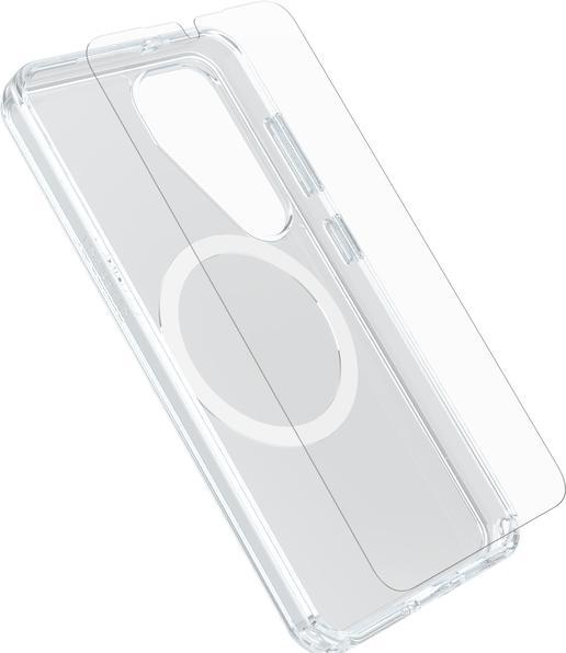 Produktbild OtterBox Symmetry Clear mit Magnets + Premium Glass (Samsung Galaxy S25)