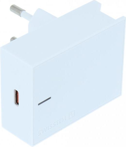 Produktbild Swissten USB-C Netzteil, 18W Schnellladegerät (18 W)