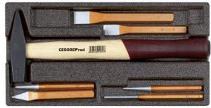 Produktbild Gedore Red red R22150019 Hammer-/Meisselsatz 2/6 CT-Modul 7-teilig (310 mm)