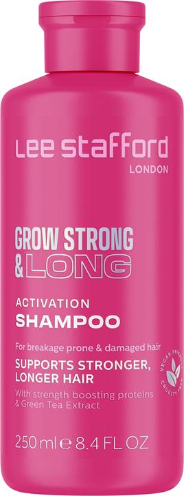 Actual product image Lee Stafford Grow Strong & Long Activation Shampoo 250 ml (250 ml, Liquid shampoo)