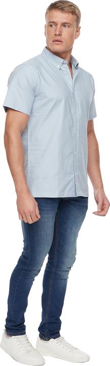 Actual product image Bewley & Ritch Mens Balton Oxford Short-Sleeved Shirt (L)