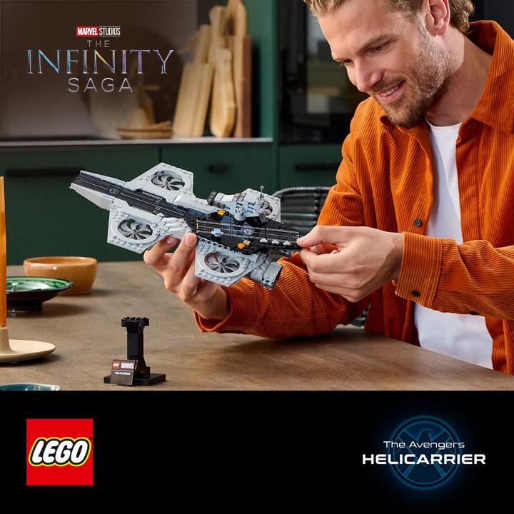 Produktbild LEGO Helicarrier der Avengers (76295, LEGO Marvel, LEGO Seltene Sets)