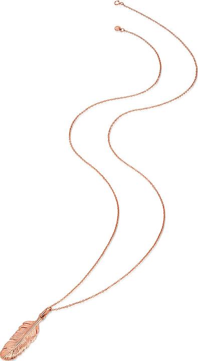 Produktbild Glanzstücke München Damen Feder Sterling Silber roségold 70,0 cm - 8182 (925er Silber, 70 cm)