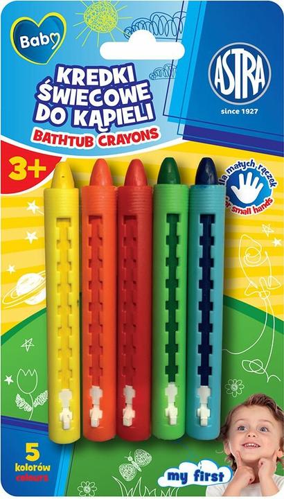 Astra BABY Badewachs 5 Stk. (Multicoloured, 5 x)