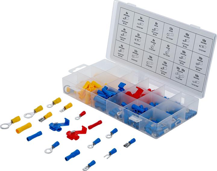 BGS Assortimento di capicorda 160 pz.