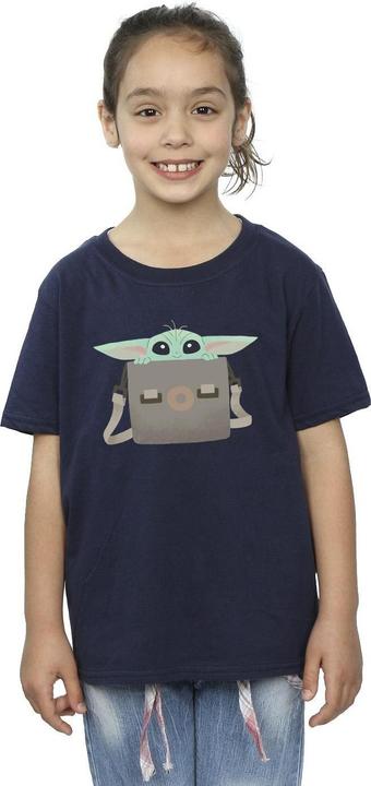 Immagine prodotto Star Wars The Mandalorian Grogu Luggage Maglietta Ragazze (140, 146)