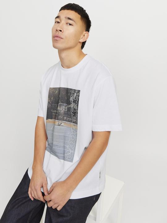 Actual product image Jack & Jones Gedruckt Rundhalsausschnitt T-shirt T-shirt (XS)