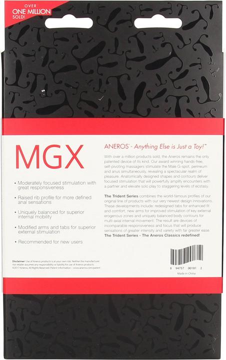 Actual product image Aneros MGX Trident