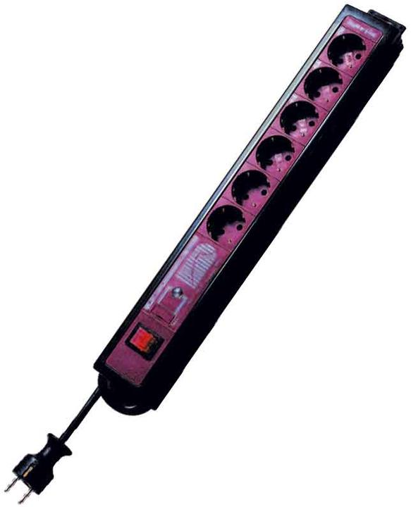 Productafbeelding REV Supra-Line overspanningsbeveiliging (6 x, CEE 7/3, 3 m)