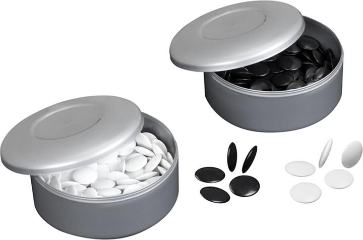 Image du produit Philos Pions de Go de plastique set noir blanc