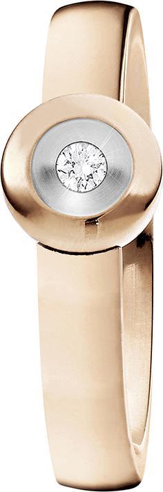 Produktbild Xen Brillantring mit 0,04 ct TW/SI - rosè vergoldet (54)