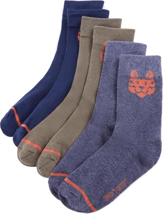 Bleu marine, Kaki, Bleu chiné