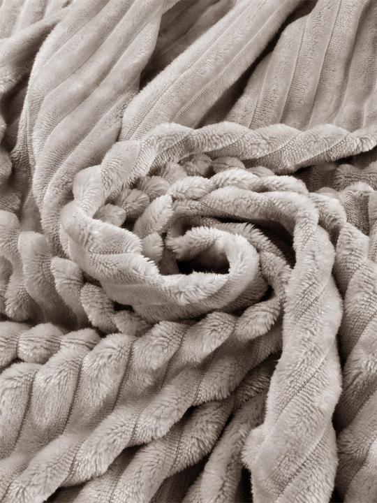 Immagine prodotto Aspero Spannbettlaken aus Streifen-Flanell Parana (200 x 200 cm)