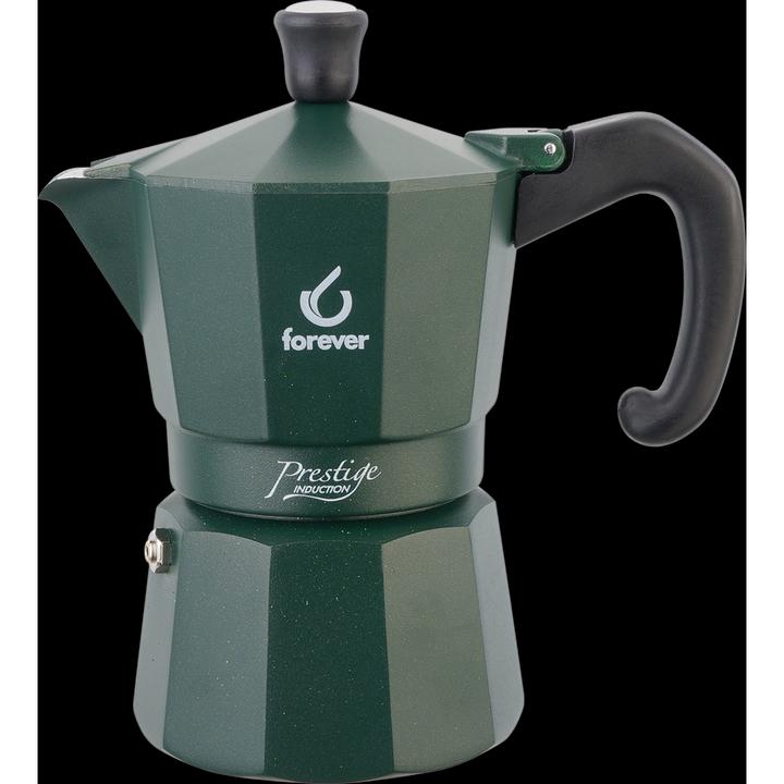 Produktbild Forever Kaffeezubereiter Moka Prestige Induktion 6 Tassen (6 T.)