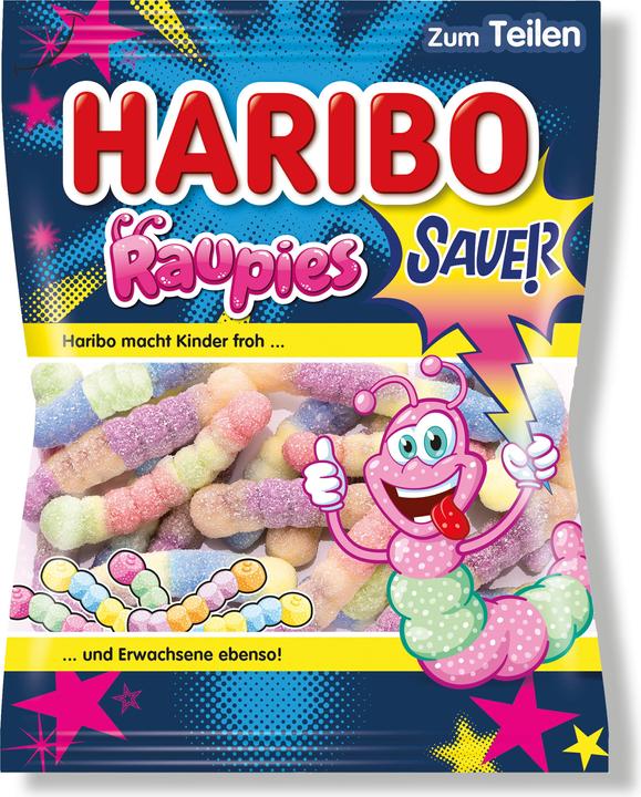 Image du produit Haribo Raupis aigre (1 pcs, 175 g)