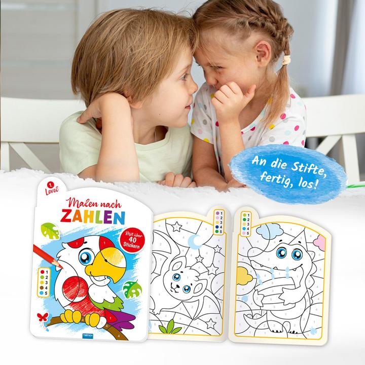 Image du produit Peinture par numéros 1er niveau Livre de coloriage