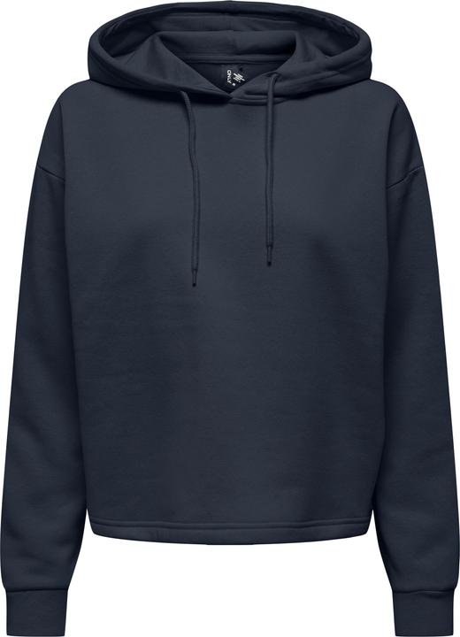 Produktbild Only Play Normal geschnitten Kapuze Gerippte Ärmelbündchen Tief angesetzte Schulter Sweatshirt Kapuzenpullover (M)