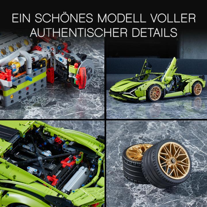 Produktbild LEGO Lamborghini Sián FKP 37 (42115, LEGO Technic, LEGO Seltene Sets)