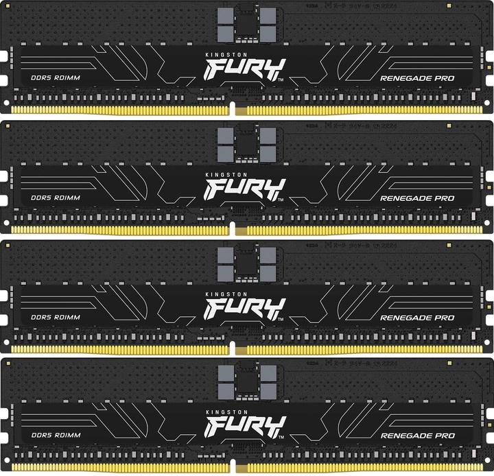 Actual product image Kingston D5 64GB 4800-36 Renegade PRO ECC K4 KFY KF548R36RBK4-64 (4 x 16GB, 4800 MHz, DDR5 RAM, DIMM)